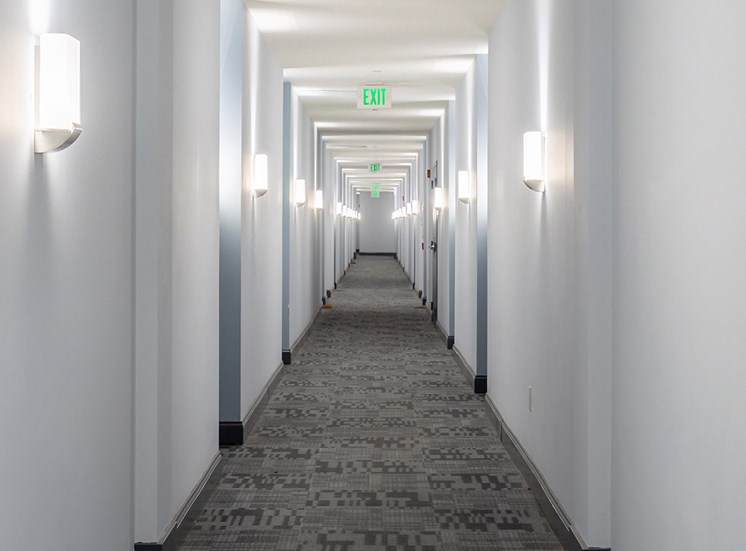 Fenestra apartments hallway